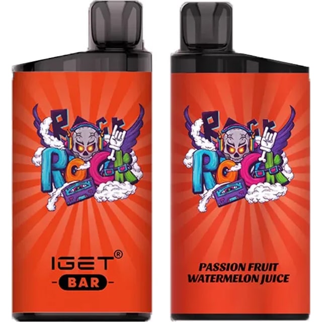 IGET Bar Passionfruit Watermelon Capacity disposable vape, Passionfruit Watermelon Capacity flavour, Australia