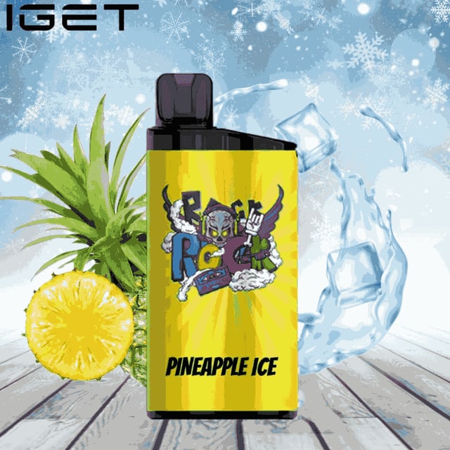 IGET Bar Pineapple Ice disposable vape, Pineapple Ice flavour, Australia
