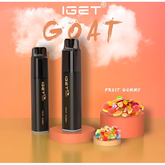 IGET Goat Fruit Gummy disposable vape, Fruit Gummy flavour, Australia