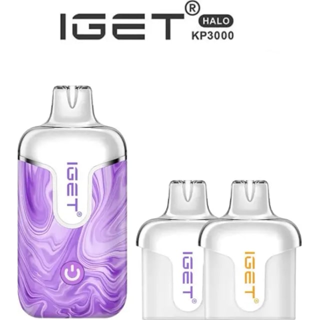 IGET Halo Bundle 5Pcs disposable vape, flavour, Australia