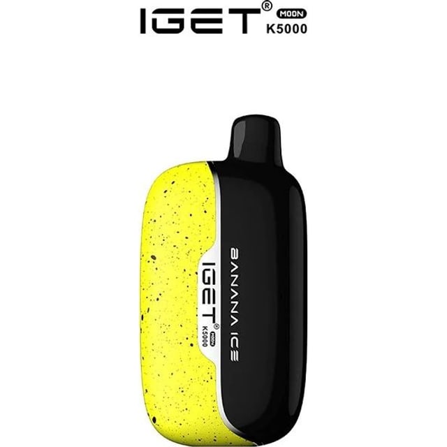IGET Moon Banana Ice disposable vape, Banana Ice flavour, Australia