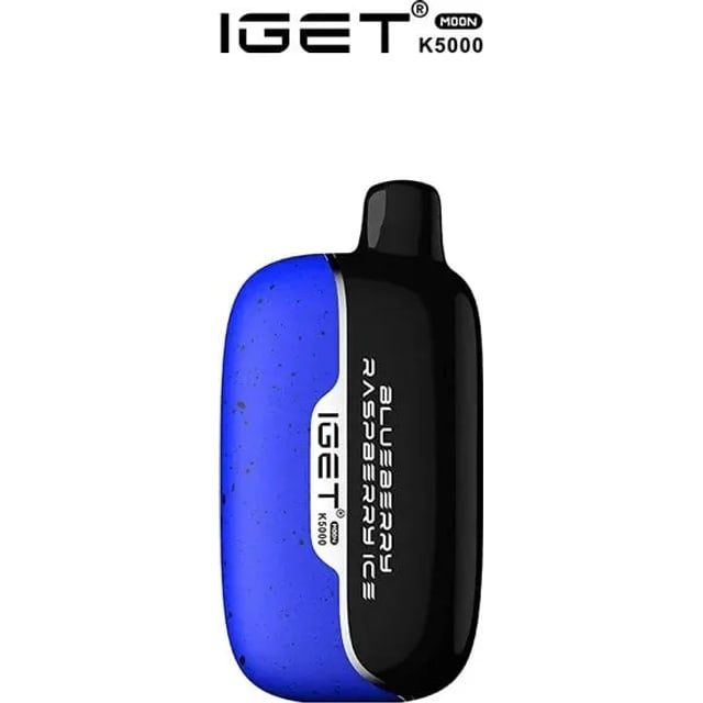 IGET Moon Blueberry Raspberry Ice disposable vape, Blueberry Raspberry Ice flavour, Australia