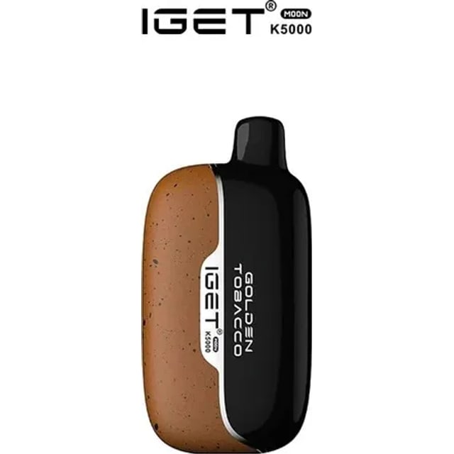 IGET Moon Golden Tobacco disposable vape, Golden Tobacco flavour, Australia