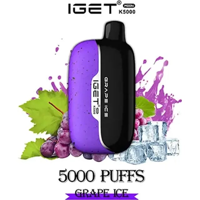 IGET Moon Pineapple Grape Ice disposable vape, Pineapple Grape Ice flavour, Australia