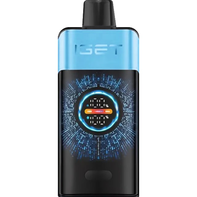 IGET One Blueberry Ice disposable vape, Blueberry Ice flavour, Australia
