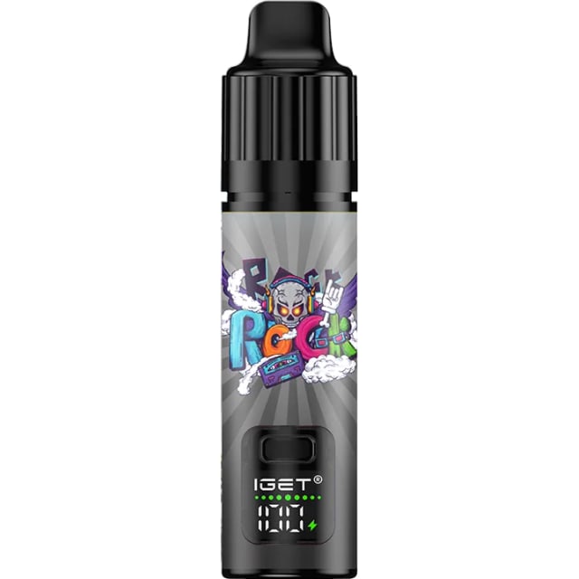 IGET Bar Plus Blackberry Ice disposable vape, Blackberry Ice flavour, Australia