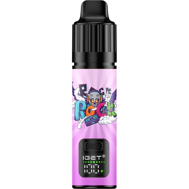 IGET Bar Plus Raspberry Grape Mango disposable vape, Raspberry Grape Mango flavour, Australia