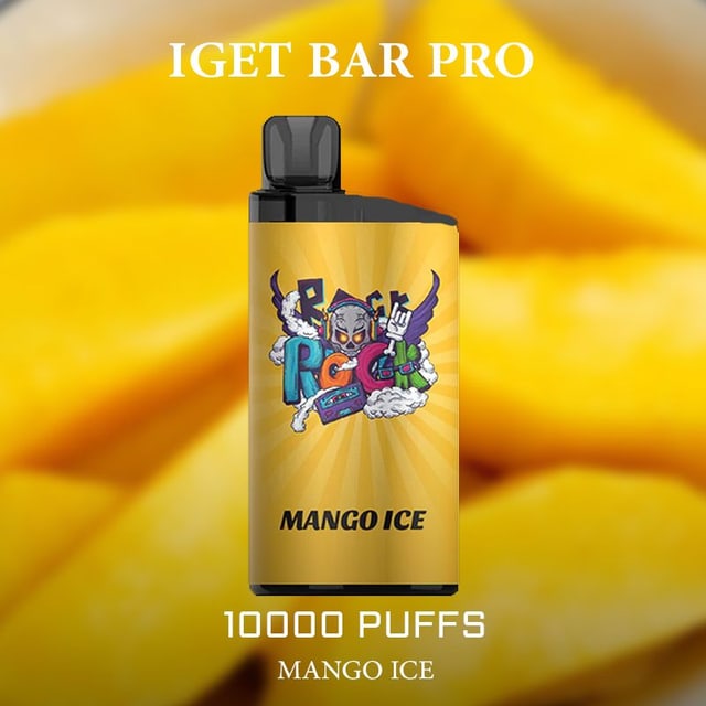 IGET Bar Pro Mango Ice disposable vape, Mango Ice flavour, Australia