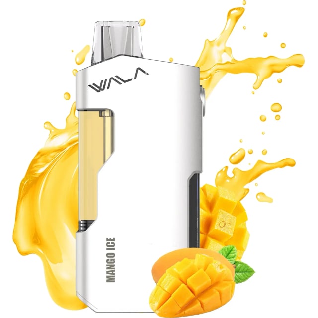 WALA Mango Ice disposable vape, Mango Ice flavour, Australia