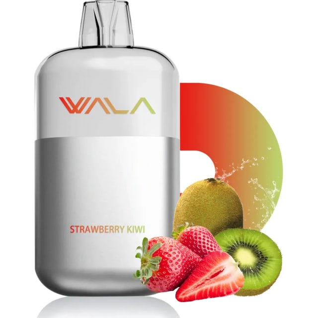 WALA Strawberry Kiwi disposable vape, Strawberry Kiwi flavour, Australia