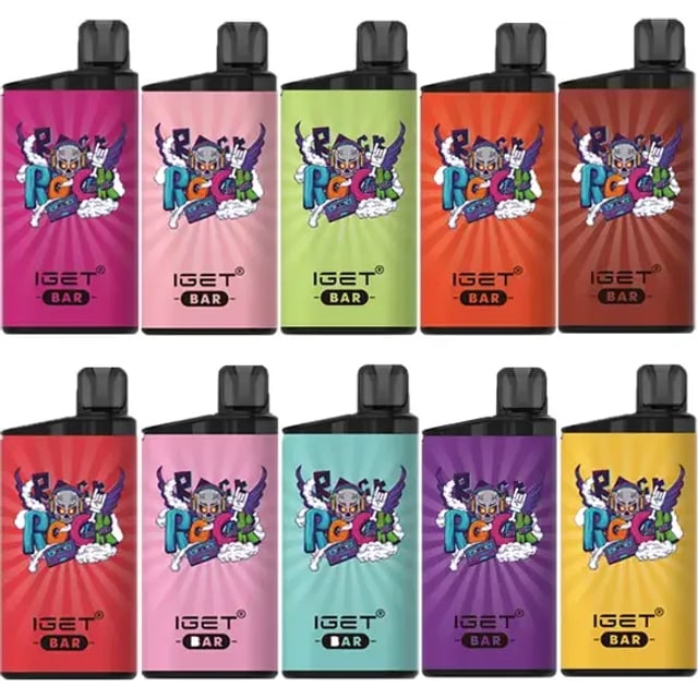 IGET Bar Box (10Pcs) disposable vape, flavour, Australia