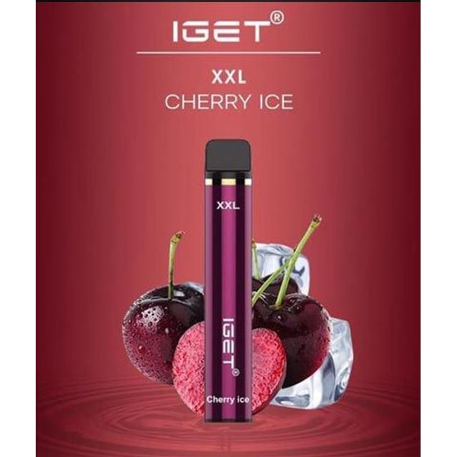 IGET XXL Cherry Ice disposable vape, Cherry Ice flavour, Australia