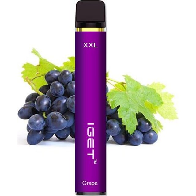 IGET XXL Grape disposable vape, Grape flavour, Australia