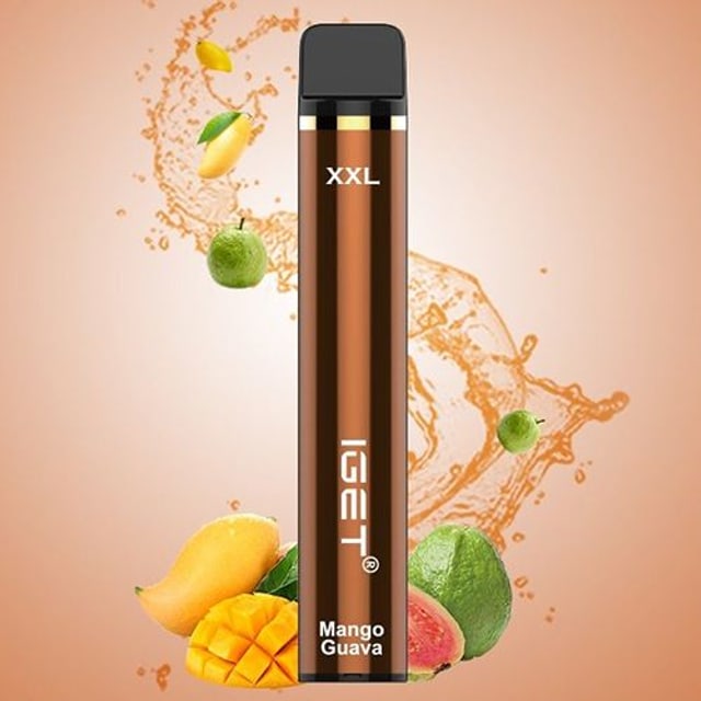 IGET XXL Mango Guava disposable vape, Mango Guava flavour, Australia