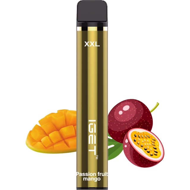 IGET XXL Passion Fruit Mango disposable vape, Passion Fruit Mango flavour, Australia