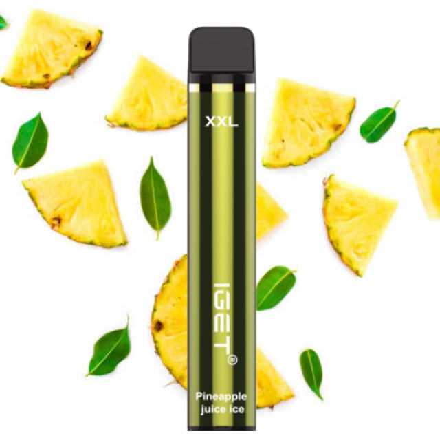 IGET XXL Pineapple Juice disposable vape, Pineapple Juice flavour, Australia