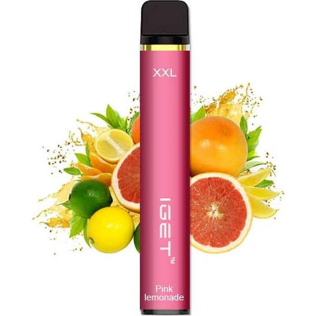 IGET XXL Pink Lemonade disposable vape, Pink Lemonade flavour, Australia