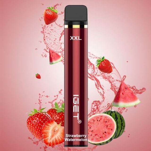 IGET XXL Strawberry Watermelon disposable vape, Strawberry Watermelon flavour, Australia